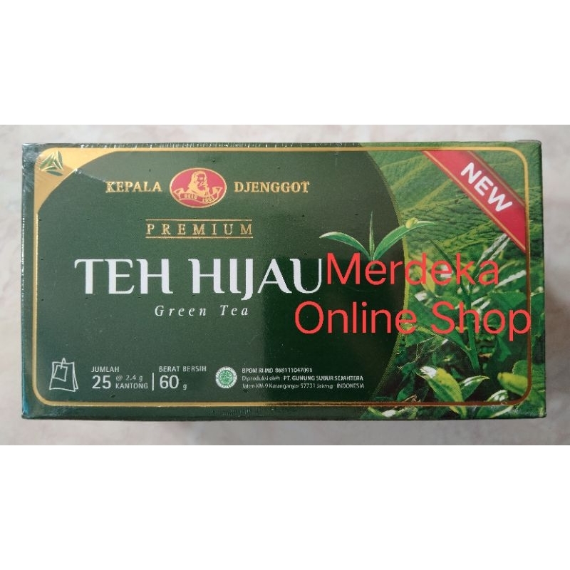 

Teh Hijau Kepala Djenggot Untuk Diet Alami 25Sachet 60gram Exp. Date 01 Oktober 2027