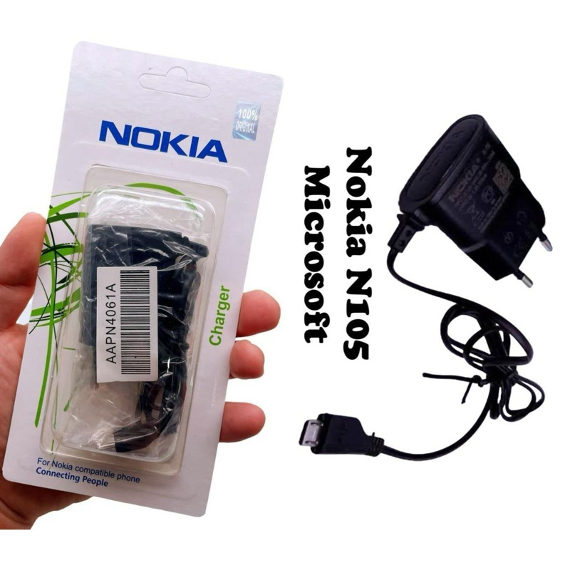 TC N105 TRAVEL CHARGER CASHAN ADAPTER Nokia N105 Microsoft PACKING PRESS / TC NOKIA N105 2024 micros