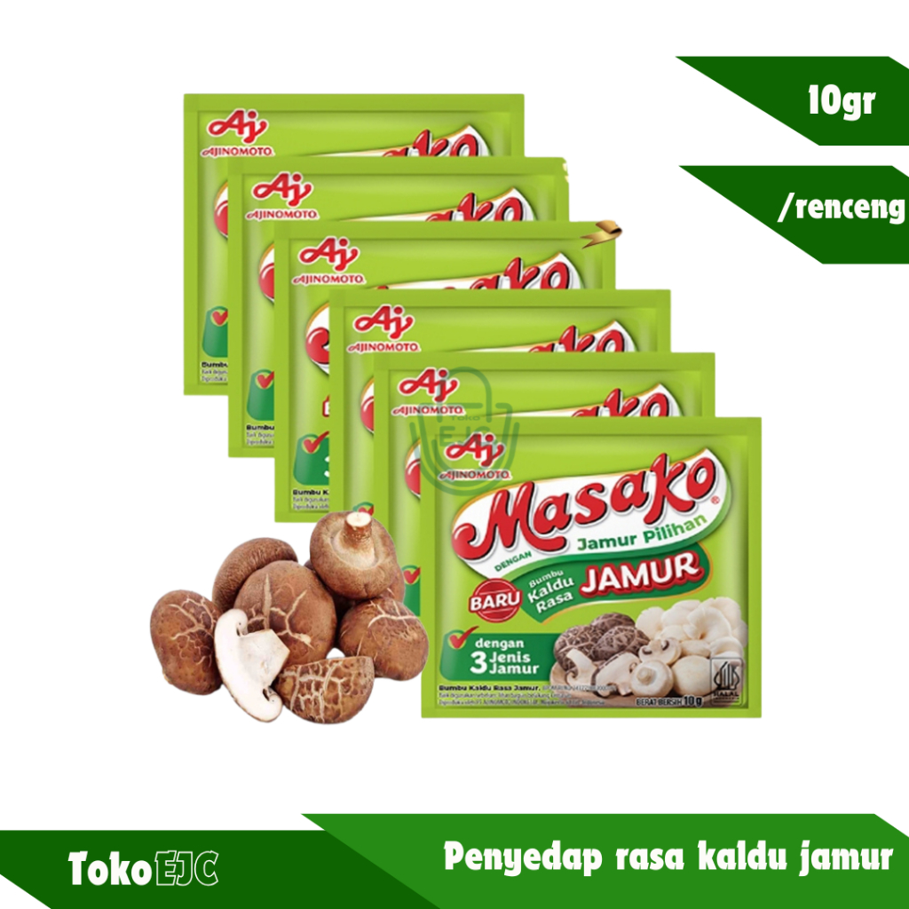 

[EJC] Masako penyedap rasa kaldu jamur renceng 10gr