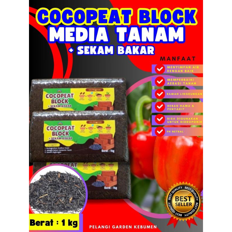 PALING LARIS  Cocopeat Kasar, Cocopeat Kering