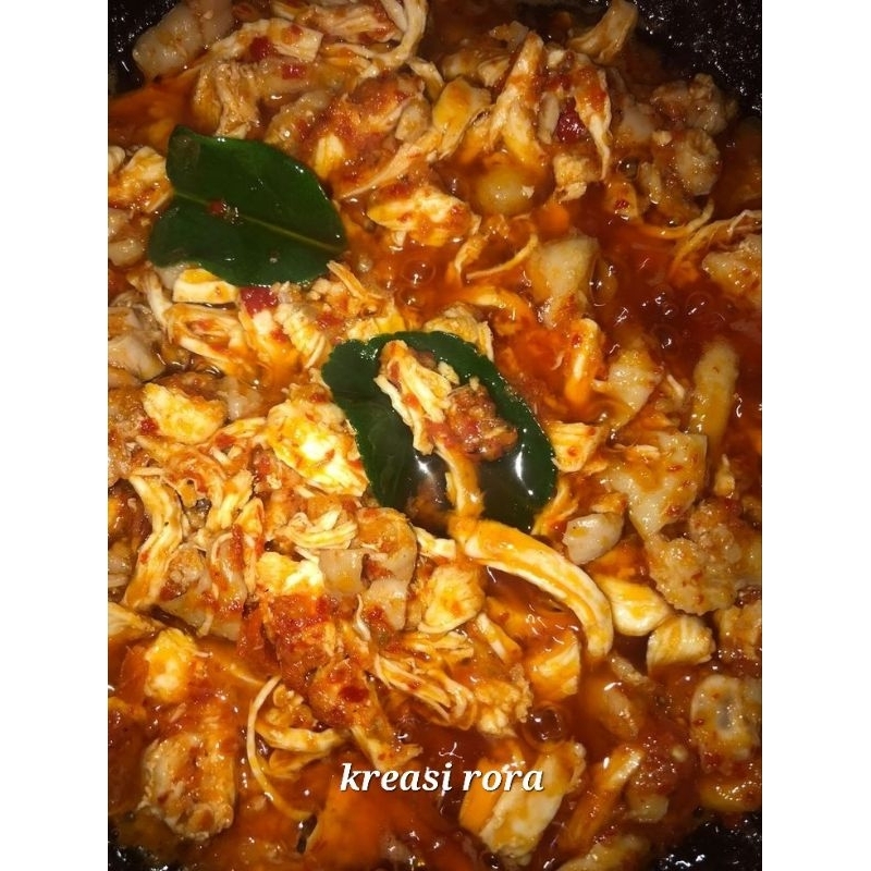 

ayam suwir pedas premium 250gr