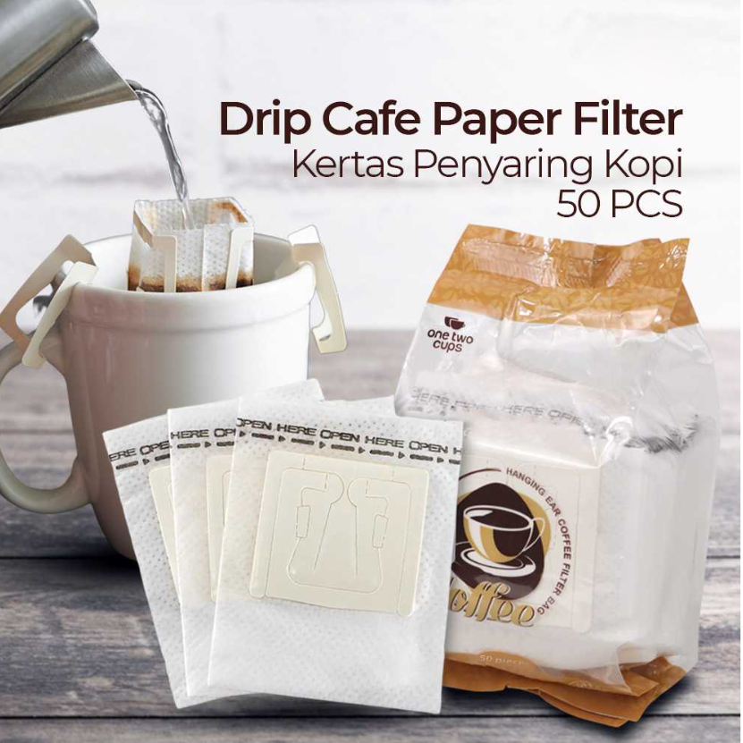 

BEST SELLER Kertas Penyaring Kopi//Drip Cafe Paper Filter 50 PCS