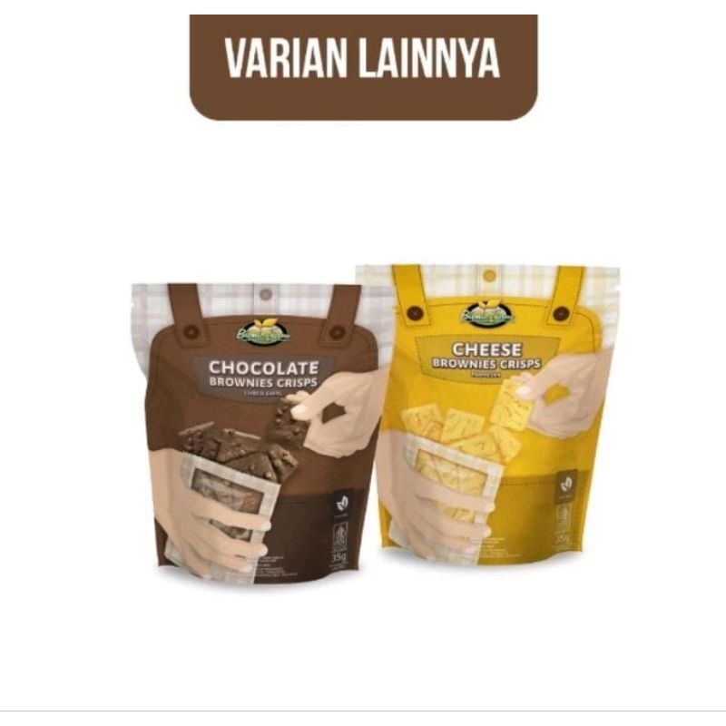 

BIONIC FARM BROWNIES CRISPS (keripik brownies)35gr