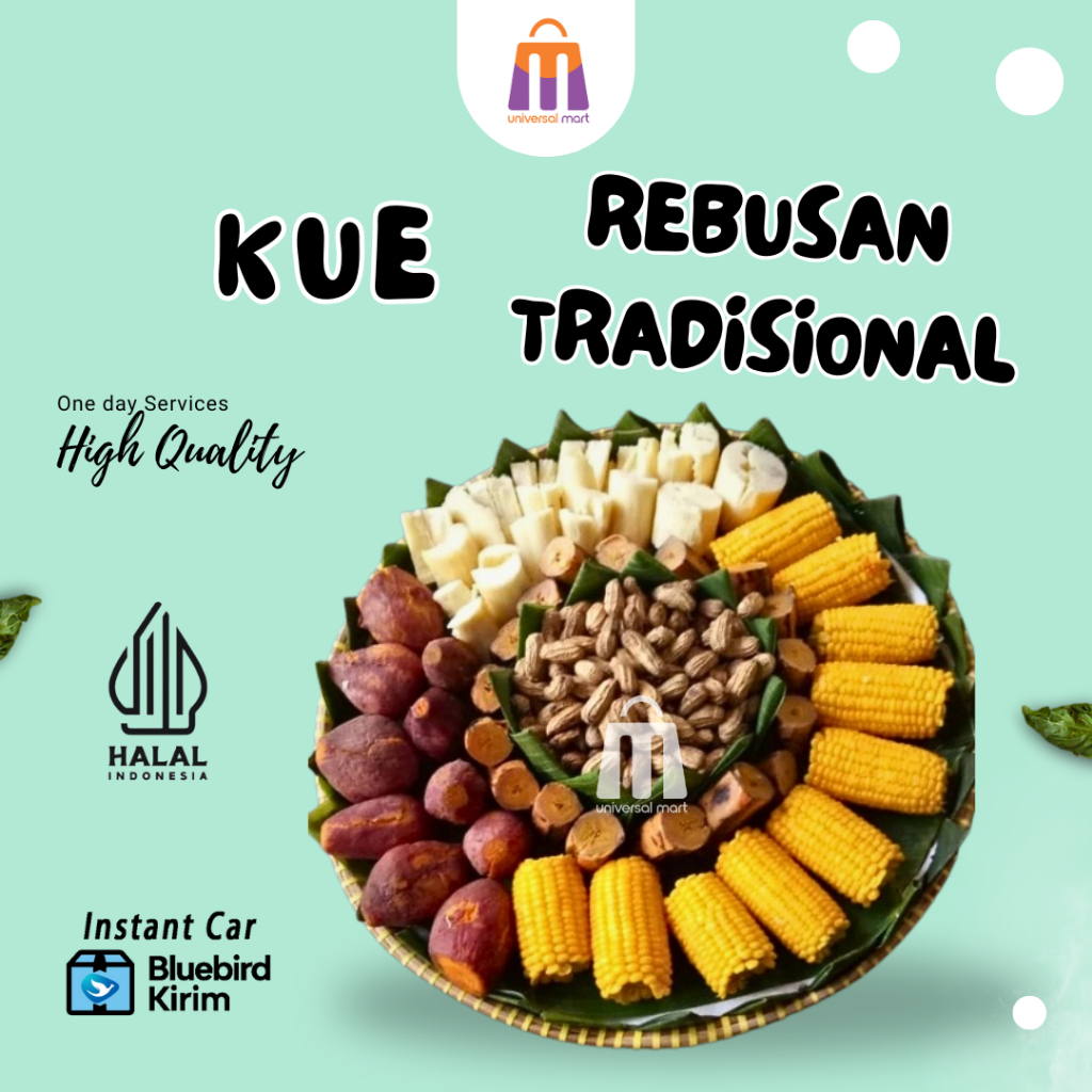 

Kue Tampah Rebusan Tradisional Aneka Pilihan Porsi Bervariasi