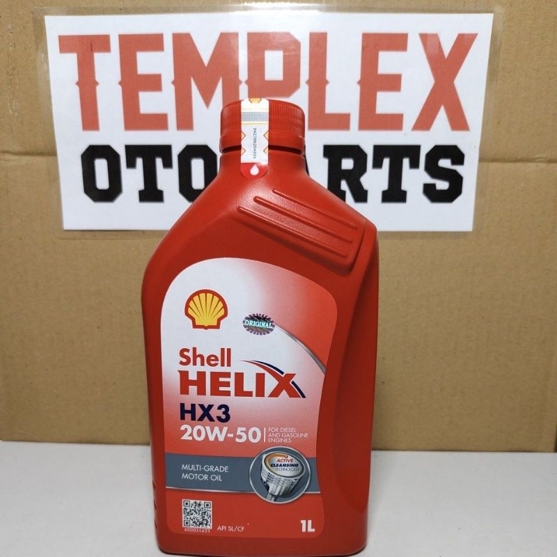 SHELL HELIX HX3 20W-50 1L ORIGINAL 100%