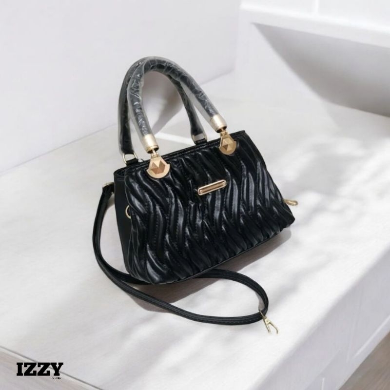 Tas Selempang Wanita Elegan – Tas Tangan & Bahu Kekinian – Warna Hitam Mewah