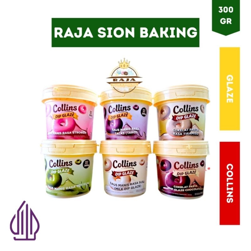 

Collins Dip Glaze 300gr - All Variant
