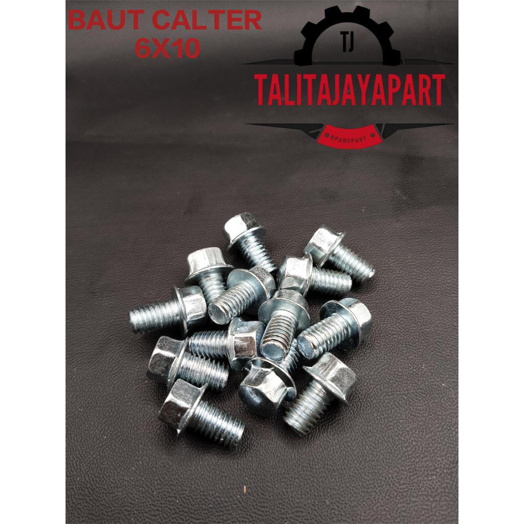 Baut Calter Flange Bolt 6X10