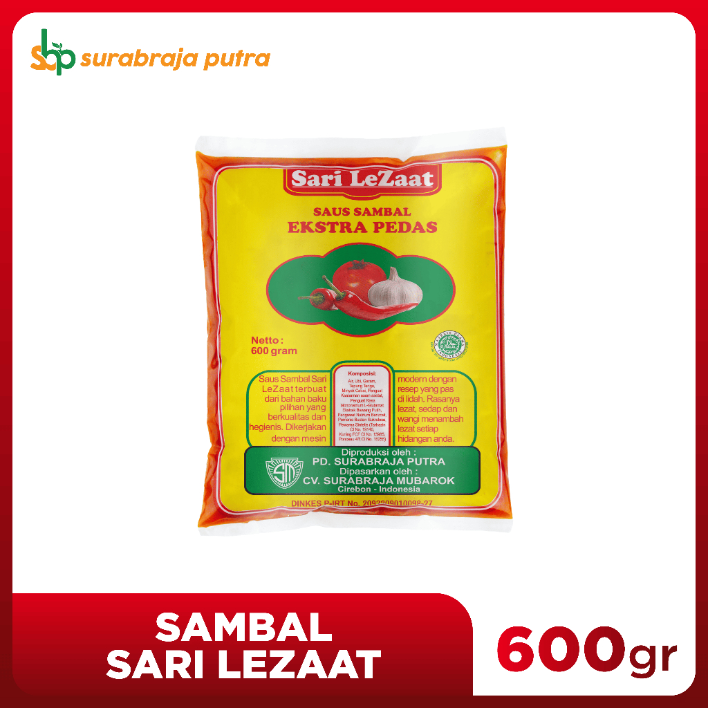 

Sambal Sari Lezaat Sachet per pcs