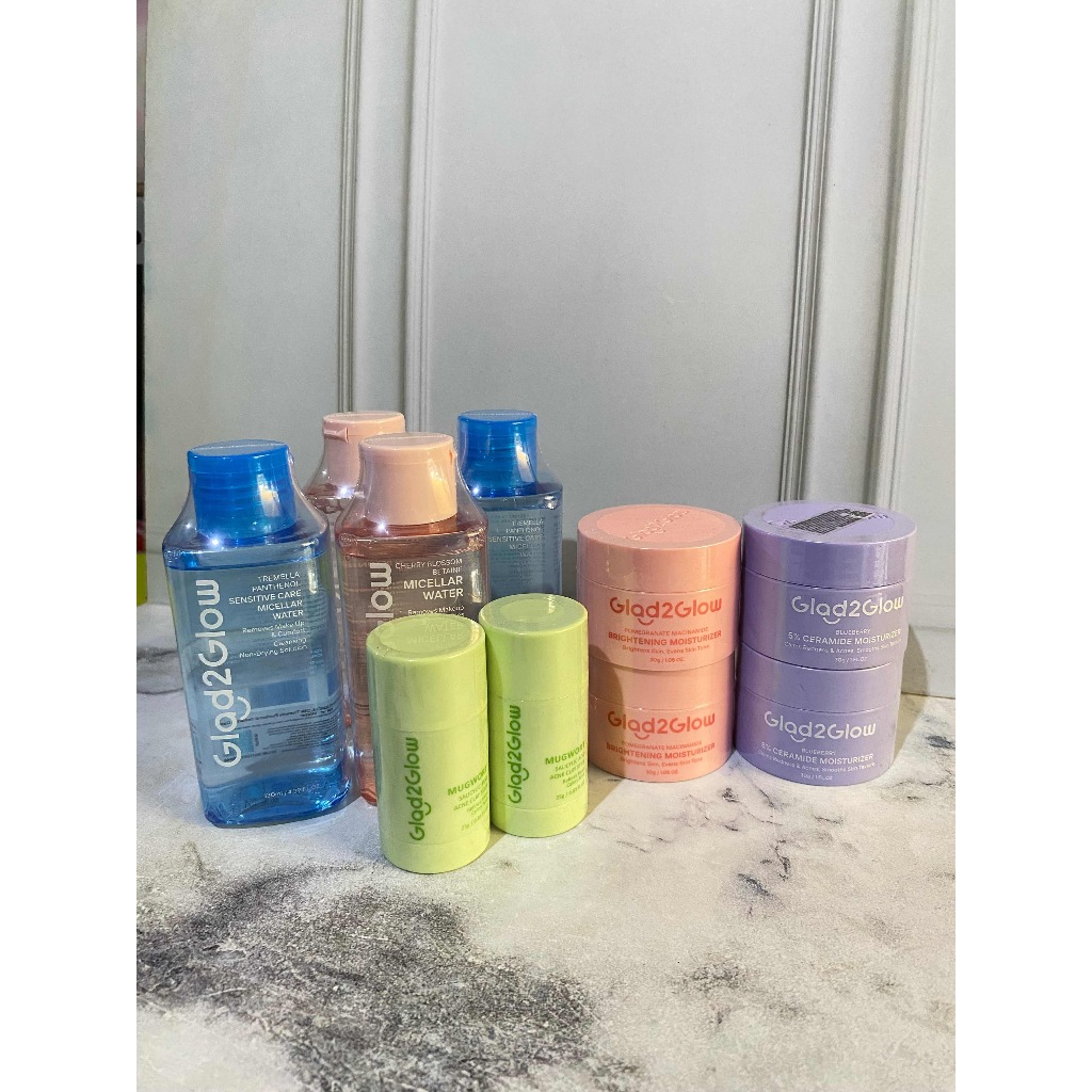 NF-Glad2Glow All Series | Moisturizer | Toner | Clay Stick & Mask | Serum | (All Variant)