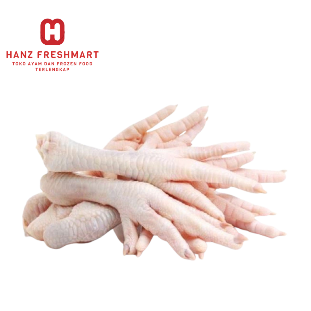 

Ceker Ayam Fresh Ukuran Besar/Jumbo 500gr & 1kg - Hanz Freshmart