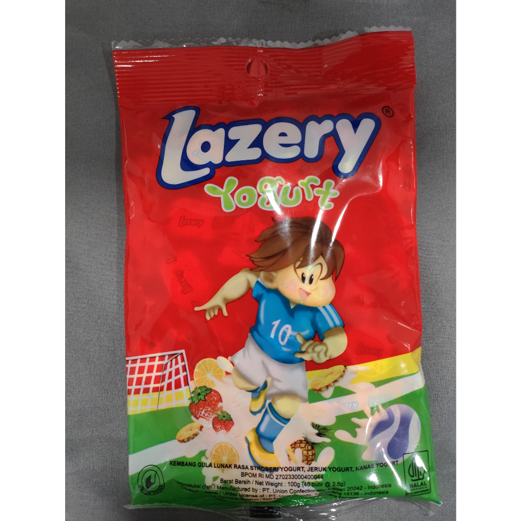 

Lazery yougurt permen 40pcs 1bks