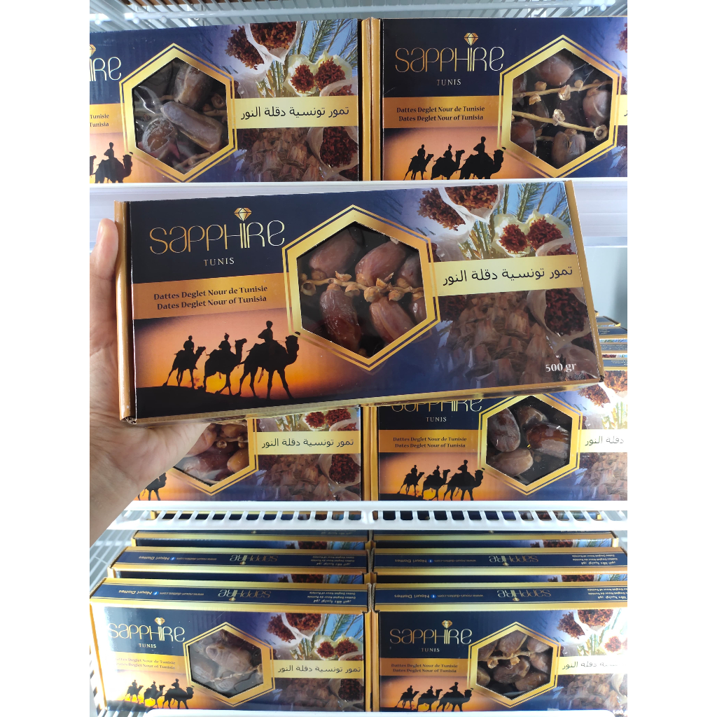 

Kurma Tunis Tangkai Sapphire 500gr