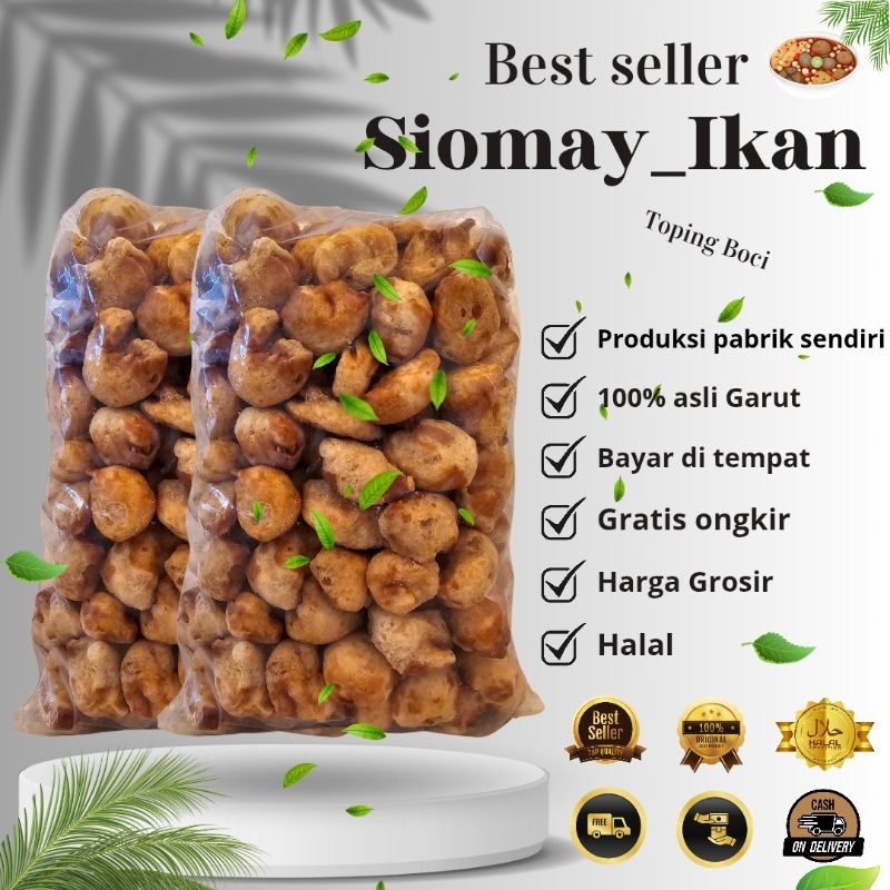 

termurah toping SIOMAY IKAN BESAR/ PANGSIT free katdus dan bubble