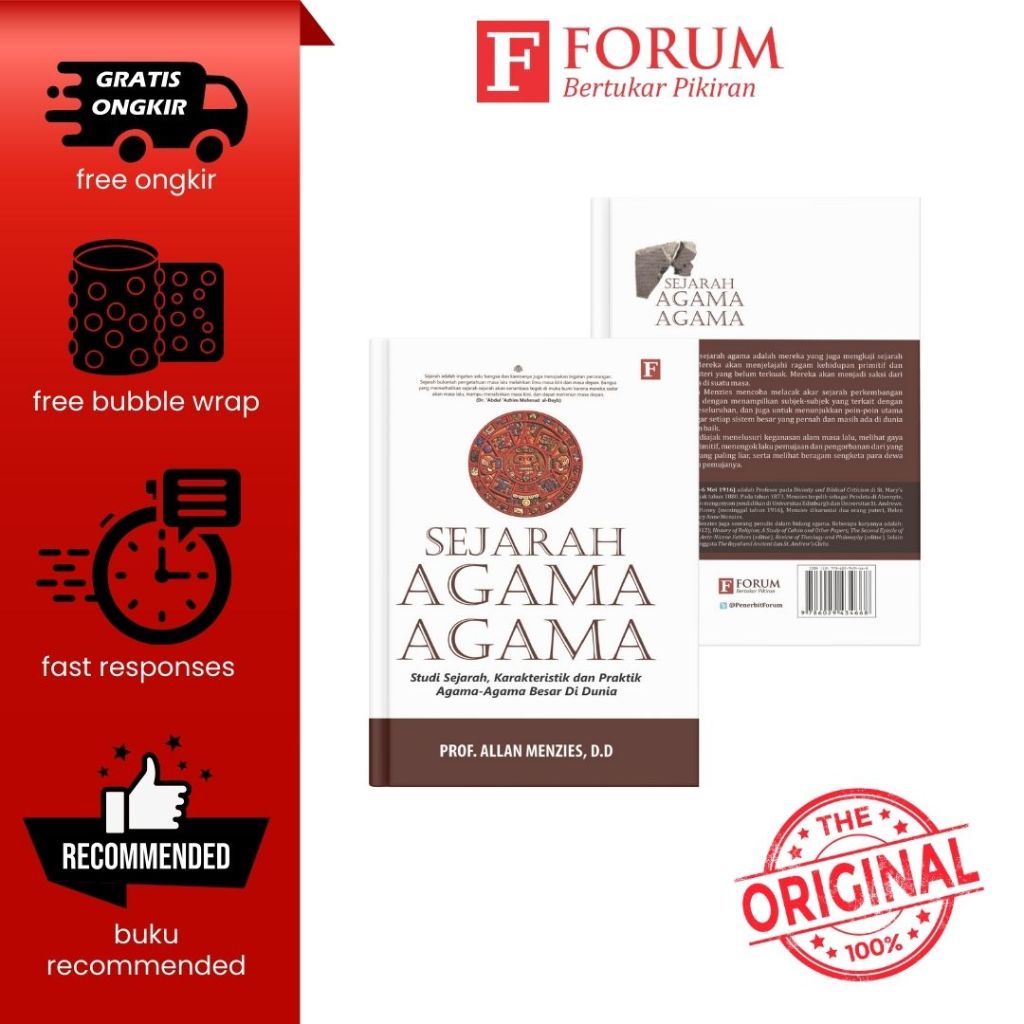 Buku SEJARAH AGAMA-AGAMA - Prof Allan Menzies