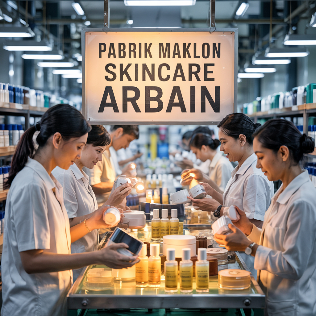 Pabrik maklon skincare Terbaik