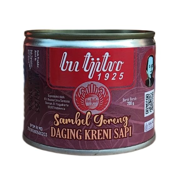 

Sambel Goreng Daging Kreni Sapi Bu Tjitro 1925 - 200gram