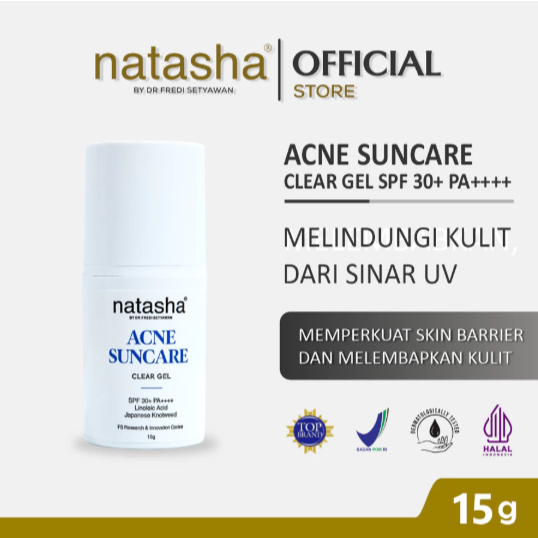 NATASHA SKINCARE ACNE SUNCARE CLEAR SPF 30+ PA++++