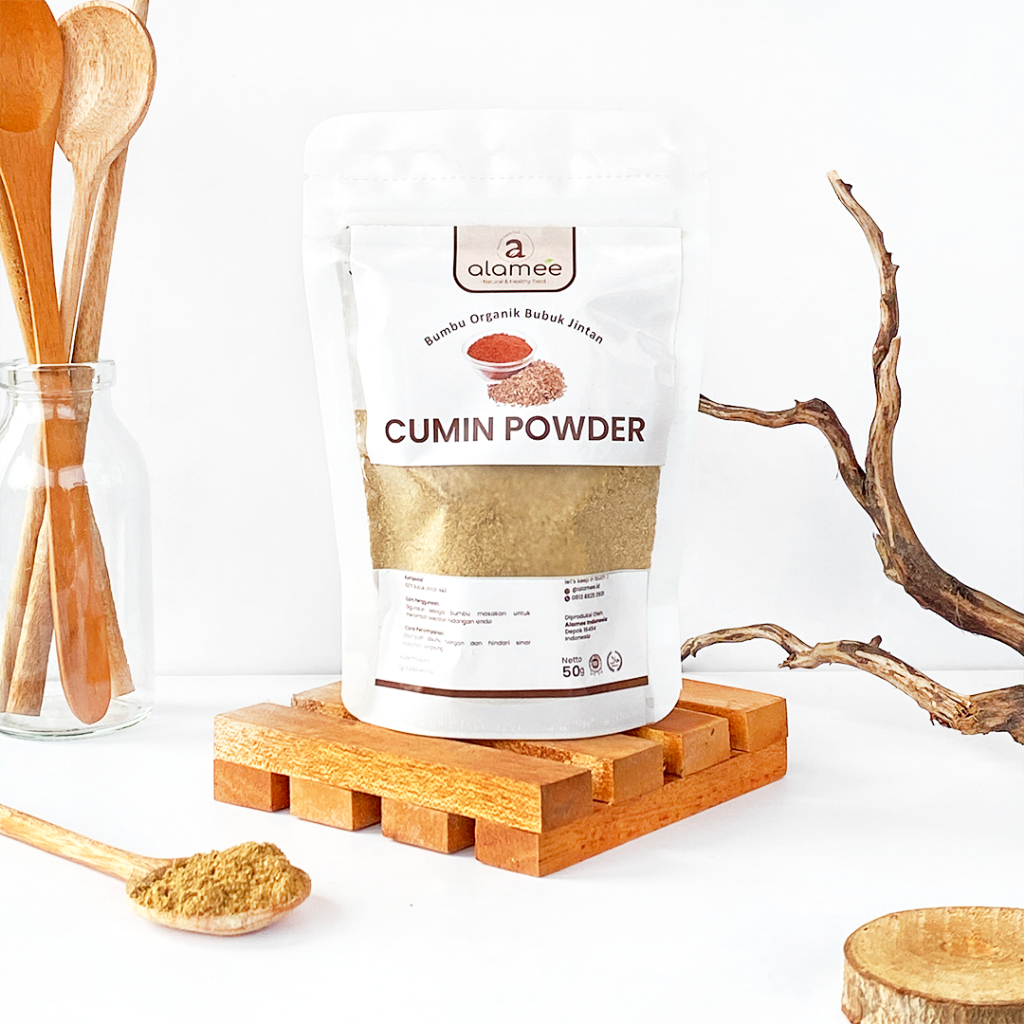 

ALAMEE Jintan Bubuk Cumin Powder Bumbu Dapur Instan Jinten Ground Caraway Rempah Masak 50 Gram