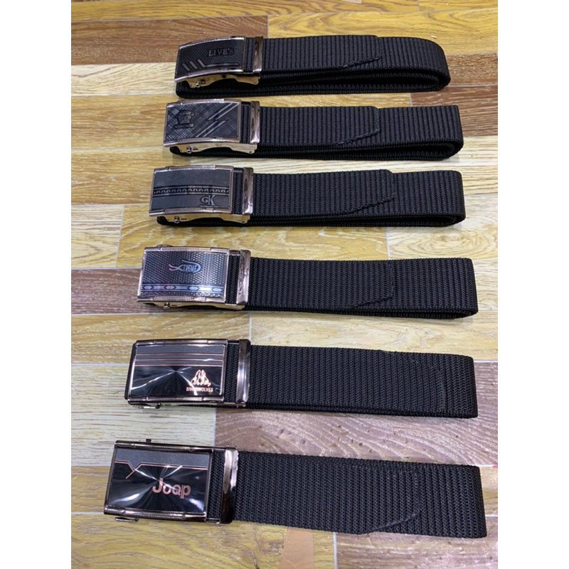 Tali Pinggang Nylon Pria IKAT PINGGANG NYLON TALI PINGGANG MODEL REL IKAT PINGGANG KAIN NYLON