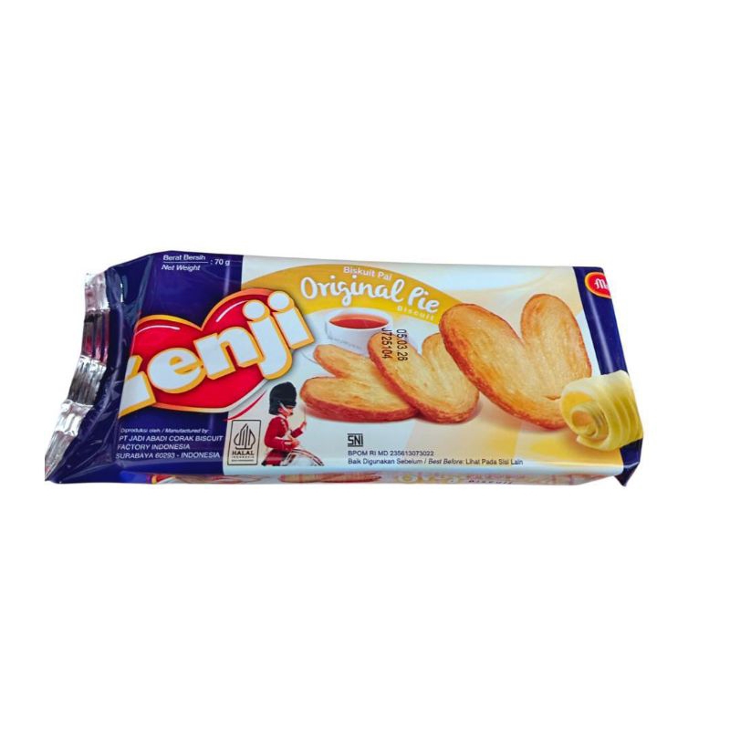 

Monde Genji biskuit pai original pie 70gr