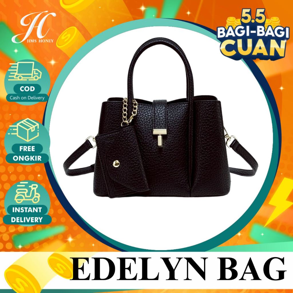 JIMS HONEY FOREVER EDELYN BAG Tas Selempang Wanita Slingbag Cewek Jimshoney Trendy Elegan