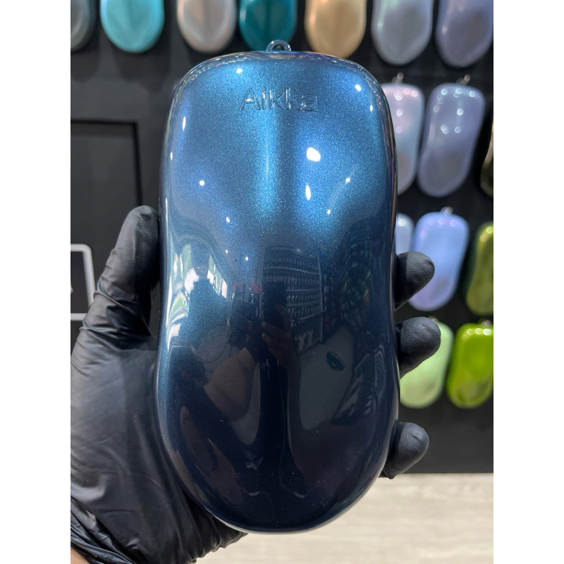 ELERNAL BLUE METALIK CK 26 AIKKA. CAT PU WARNA BIRU METALIK MOTOR MOBIL