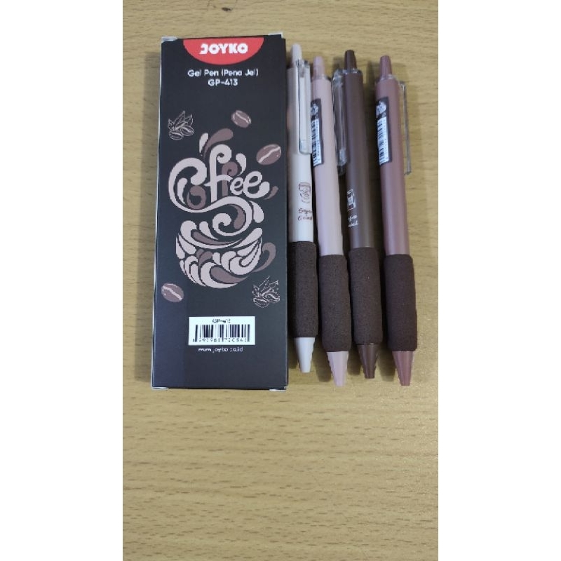 

pulpen gel joyko GP-413 1pack isi 4