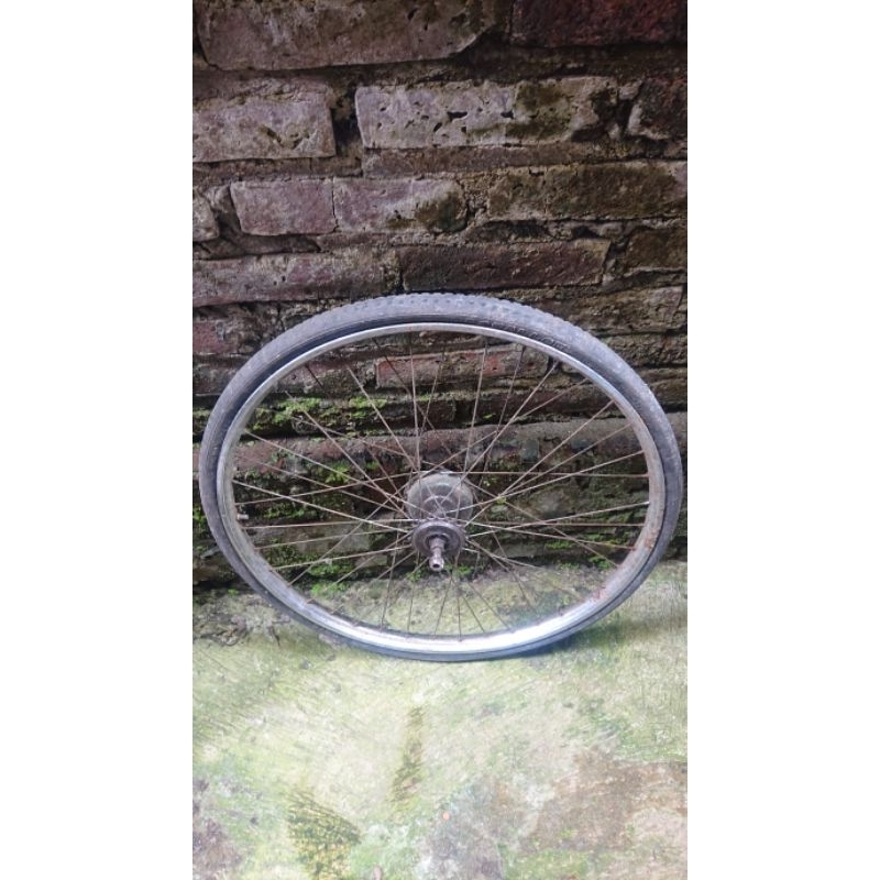 crank / roda 26 / rim/velg sepeda /abrakan bekas