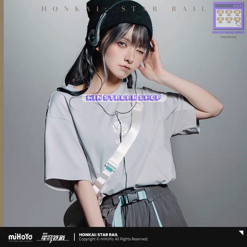 Honkai Star Rail Official Merchandise - Firefly T-Shirt / Firefly T-Shirt Honkai Star Rail / Kaos Fi