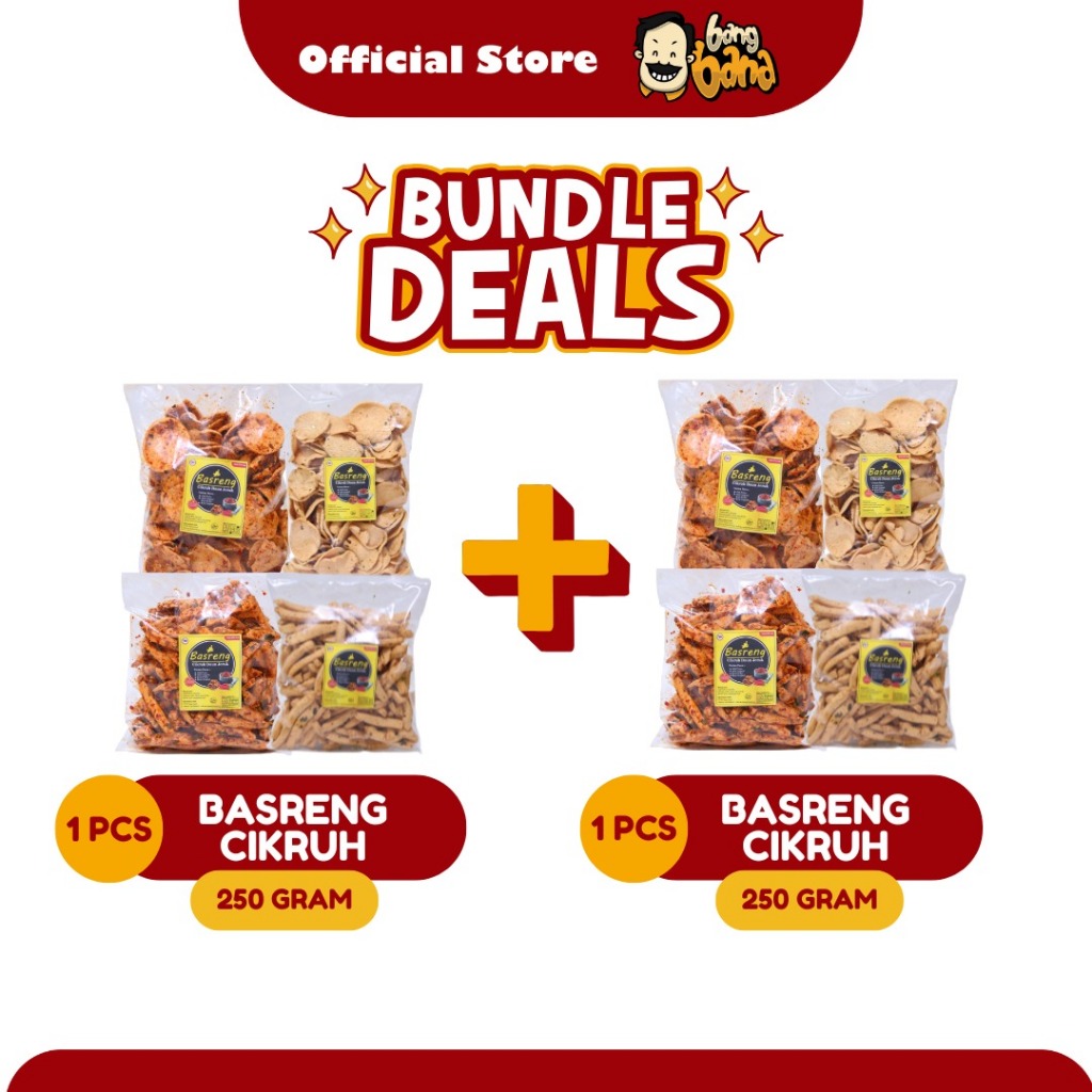 

Paket Bundling Hemat Basreng Pedas Cikruh Daun Jeruk Basreng Original Kiloan Kemasaan 250 Gram