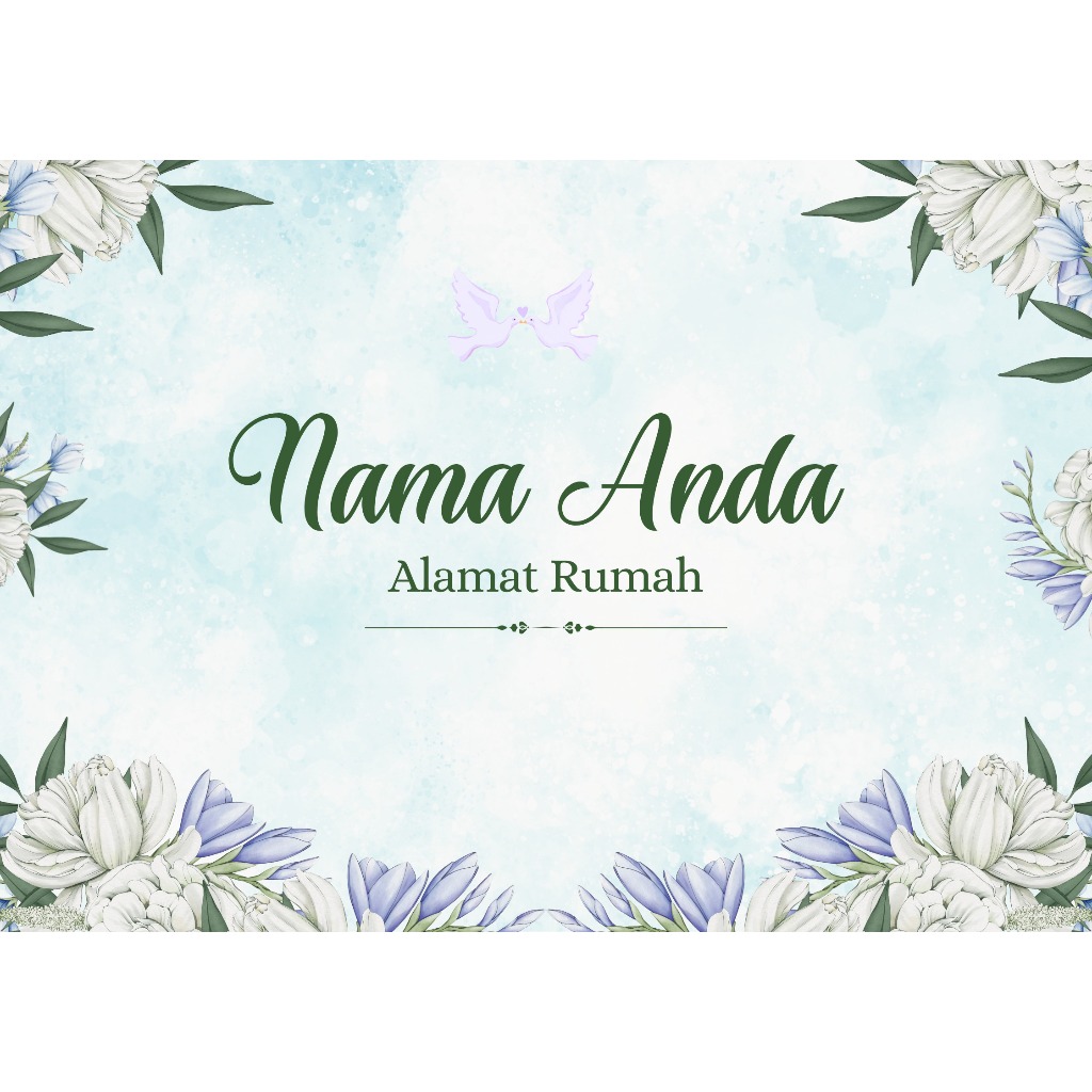 

AMPLOP KONDANGAN CUSTOM 100pcs Motif Aesthetic