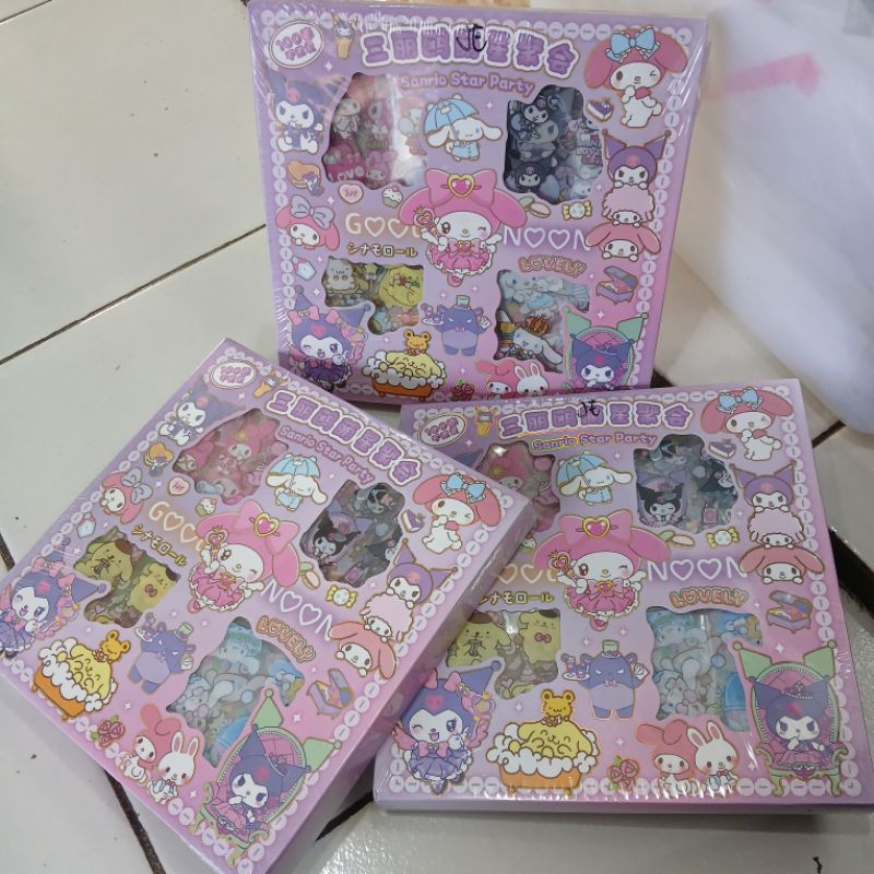 

STIKER KARAKTER SANRIO isi 100 lembar