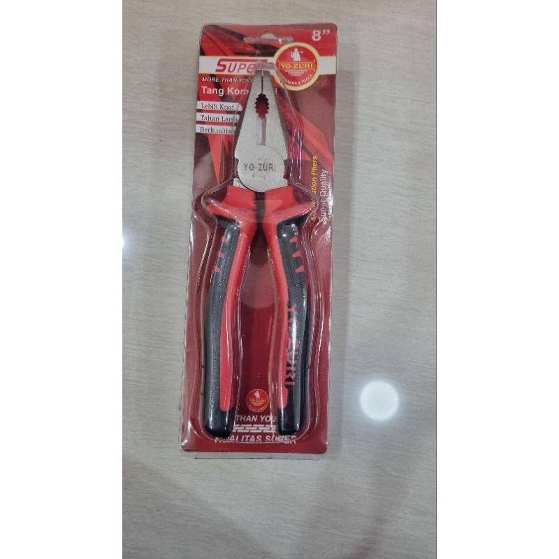 Tang kombinasi 8" yozuri / tang kombinasi 8 inch