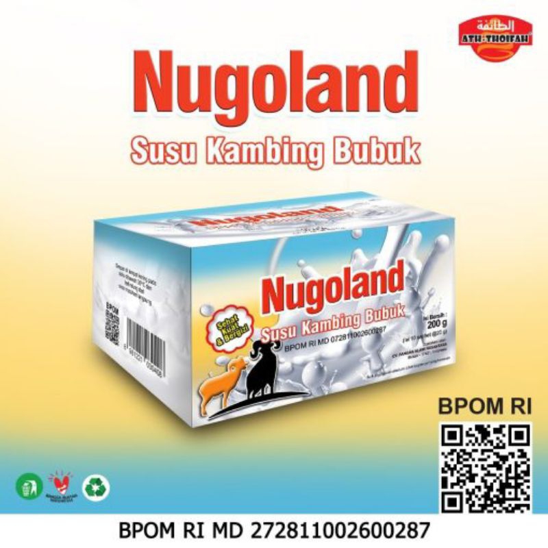 

NUGOLAND Susu Kambing 10 Sachet Ath-Thoifah