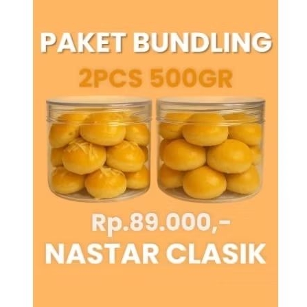 

PAKET BUNDLING NASTAR KEJU CLASSIC 2PCS 500GR PREMIUM HOMEMADE