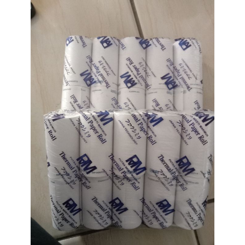 

kertas thermal logo BRI 57x31