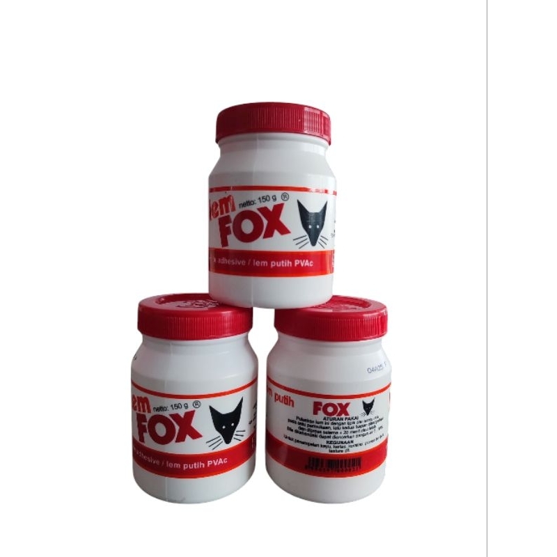 

Lem Fox Putih PVAC 150g