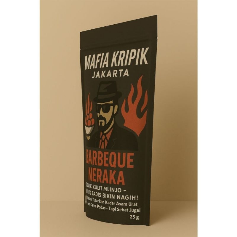 

Keripik Kulil Mlinjo Rasa Barbeque Neraka