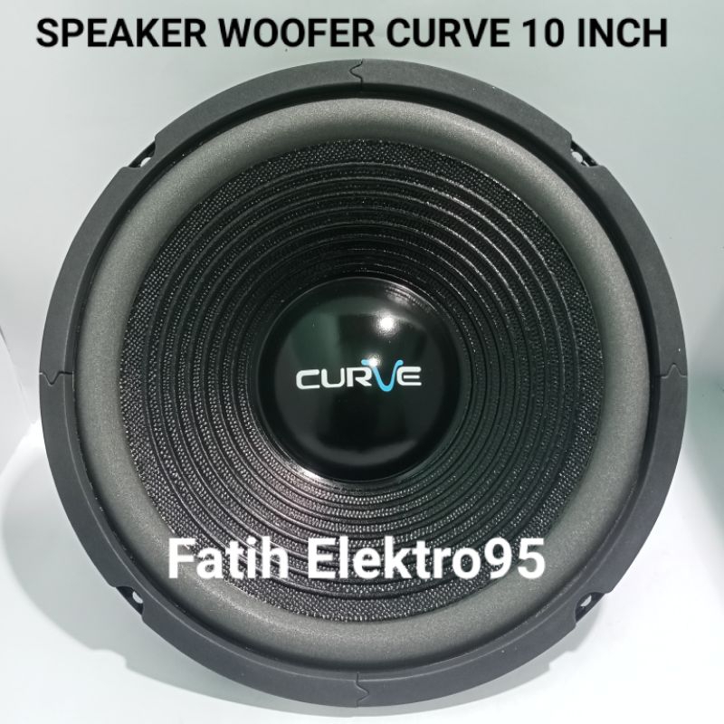 Speaker Curve 10 Inch Woofer Spiker 10" Curve 300 Watt Terlaris