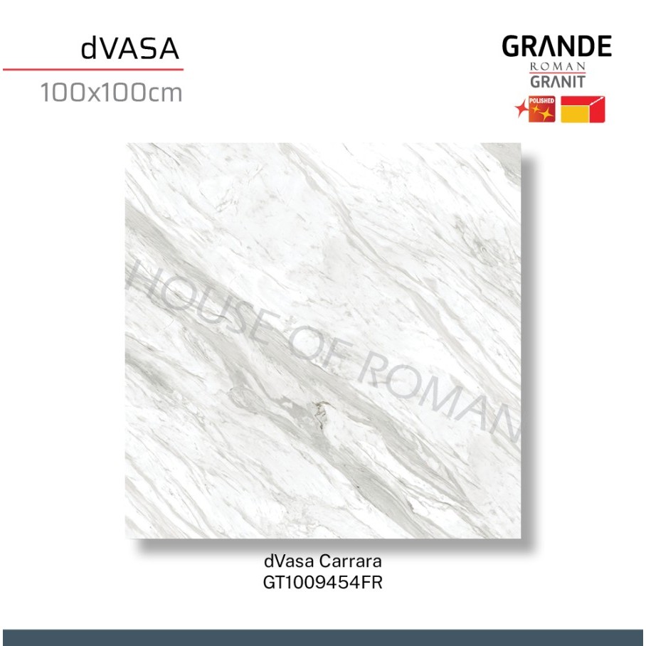 ROMAN GRANIT GRANDE dVasa Carrara 100X100 GT1009454FR ROMAN GRANIT