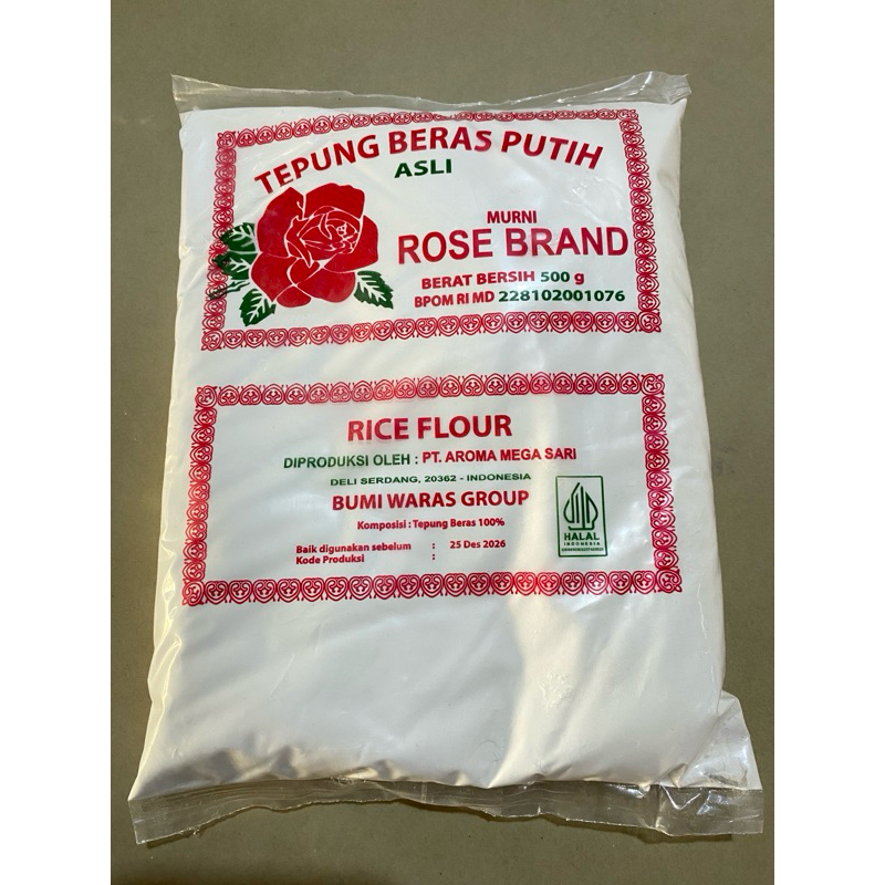 

Tepung Beras Putih Rosebrand