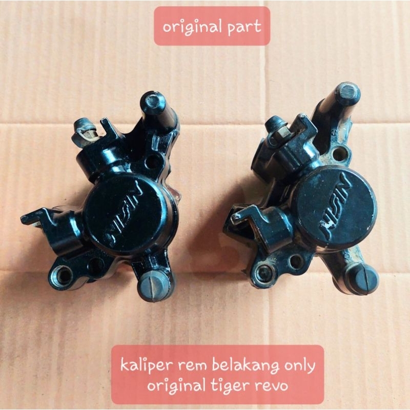 kaliper rem belakang tiger revo original bawaan motor tiger revo