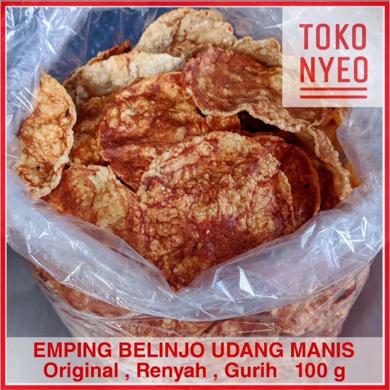 

Emping Blinjo Udang Manis Gurih Renyah 100 gram Oleh Oleh Surabaya - Kering, Food, Krupuk, Keripik, Snack, Cemilan, Makanan