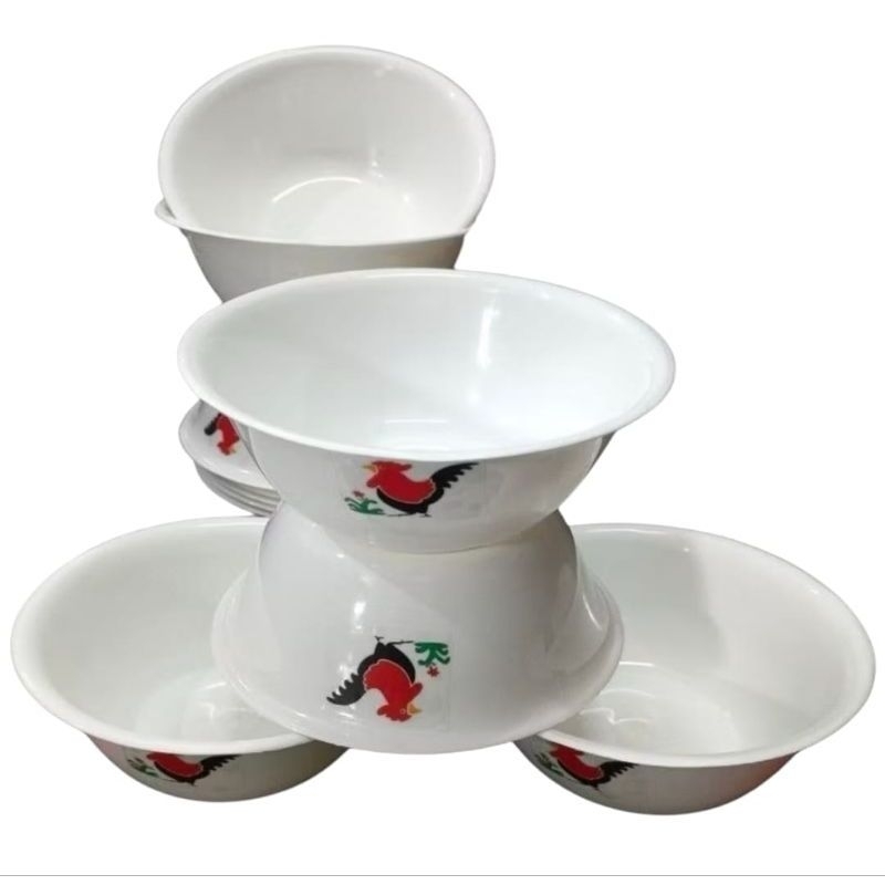 Mangkok ayam jago ws 777 mangkok bakso / mangkok mie ayam plastik