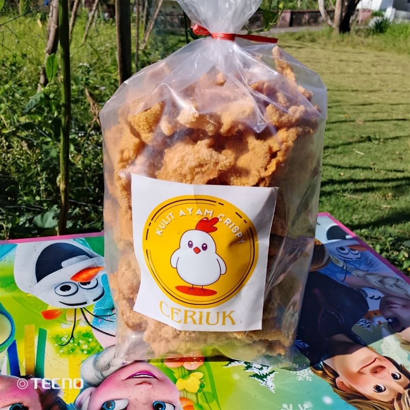 

kulit ayam crispy