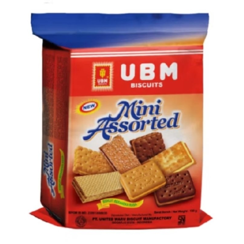 UBM Biskuit Mini Assorted 150gr