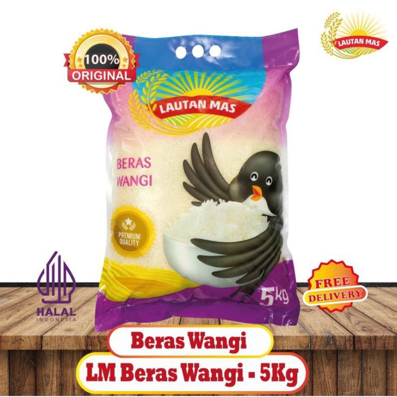 

beras wangi lautan mas 5kg
