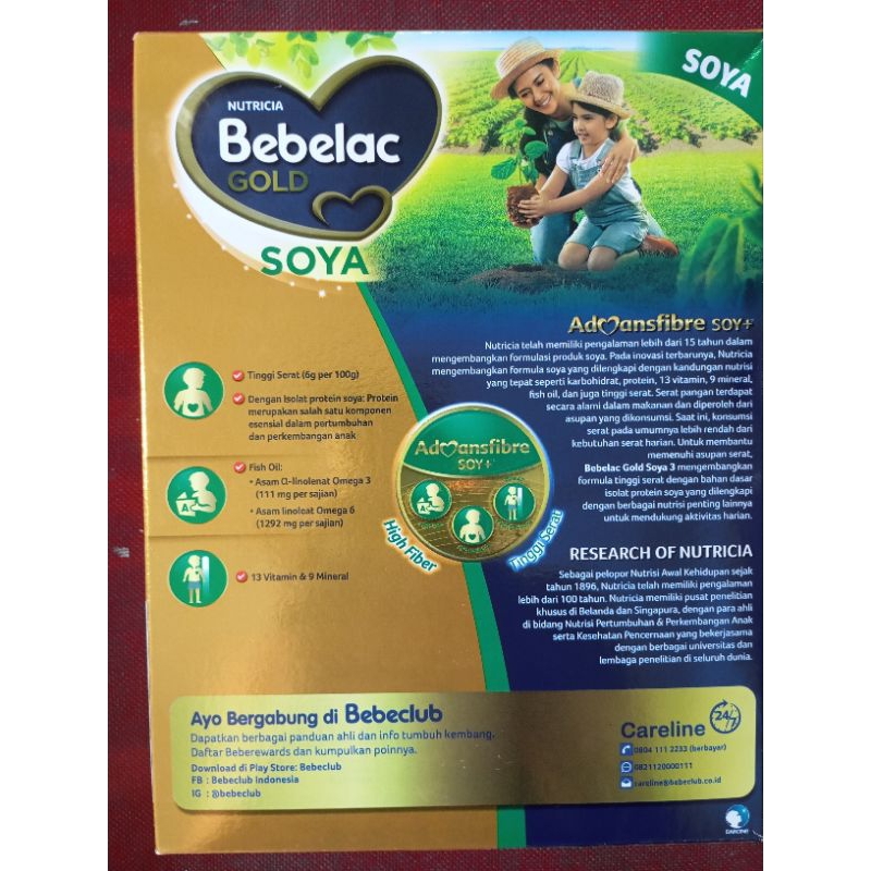 Bebelac Gold Soya 3