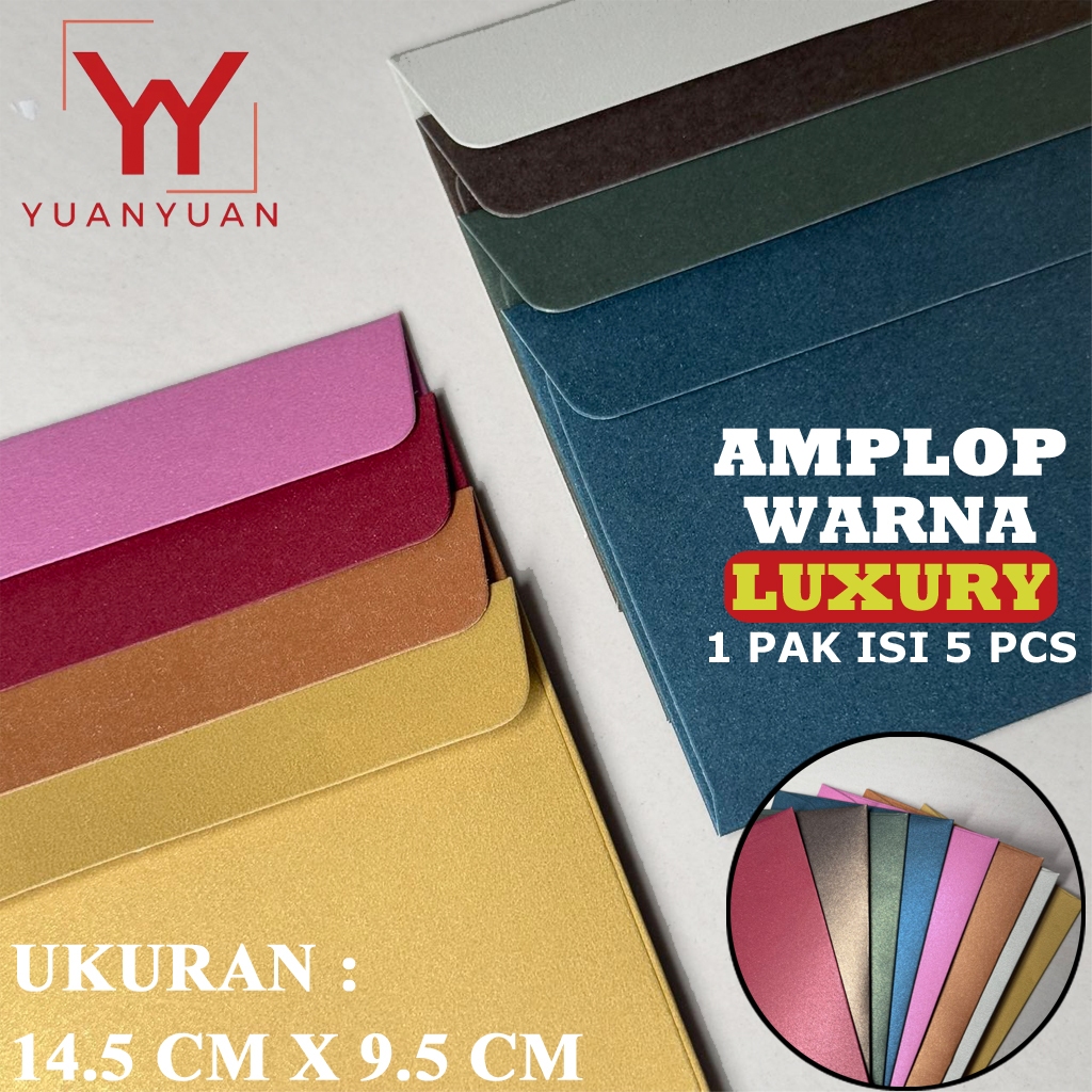

[ ISI 5 PCS ] Amplop Vintage | Amplop Luxury | Amplop Berwarna | JASMINE | FANCY | MERAH MUDA | BIRU | KUNING | PUTIH | Amplop Mini | Color Envelope | 14 cm x 9.5 cm | Bahan Kertas Tebal / Amplop Olshop | Amplop Nota | Amplop A6